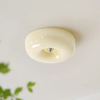 Candy Cream Glass Ceiling Light