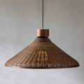 Silva Retro Rattan LED Pendant Light for Living Rooms, Restaurants, and Hotels