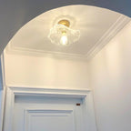 Calia Flower Glass Pendant & Ceiling Light