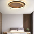 Arisha Modern Round Dimmable Gold Metal Ceiling Light for Bedroom