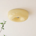 Candy Cream Glass Ceiling Light