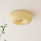 Candy Cream Glass Ceiling Light