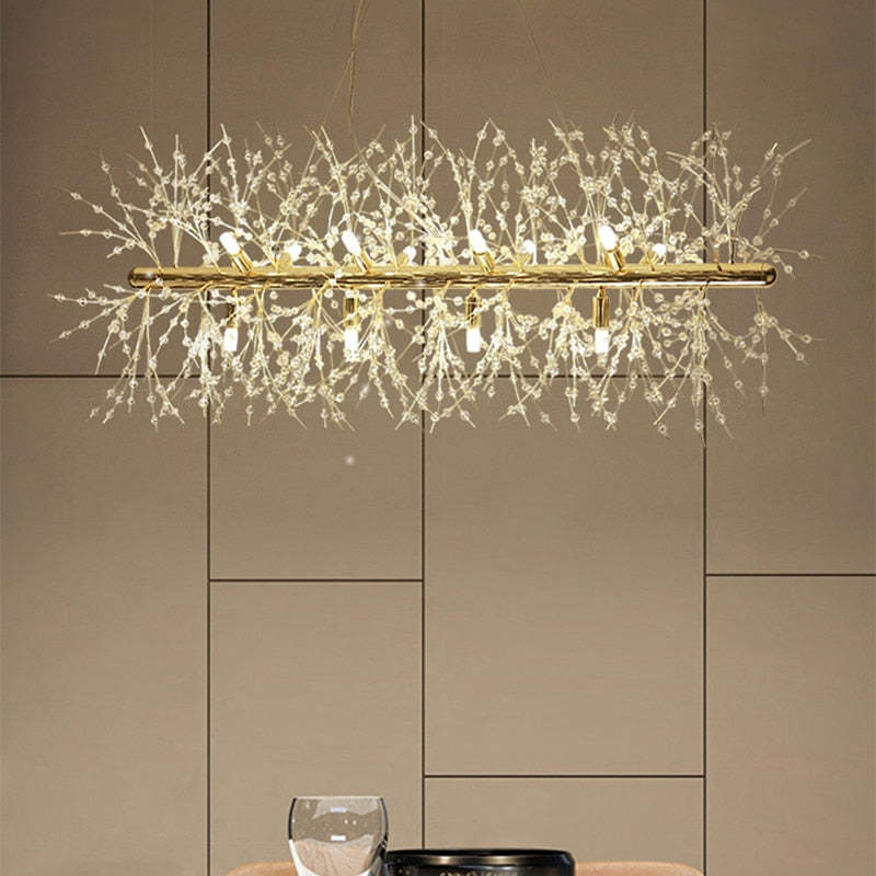 Kalia Vintage Dandelion Firework Pendant Light