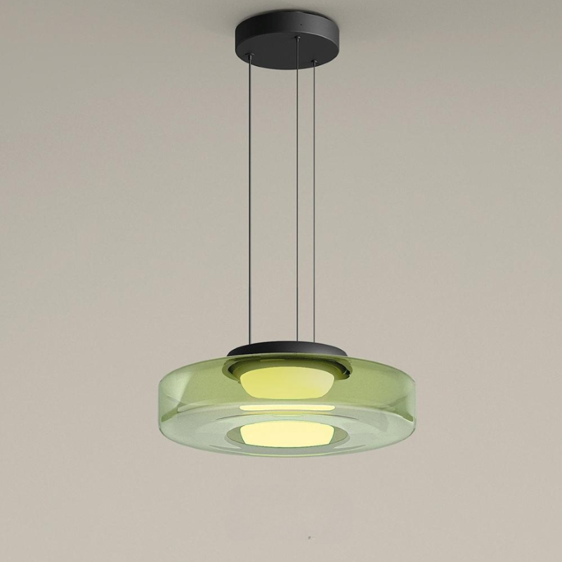 Jojo Multi-Tiered Glass Pendant Light