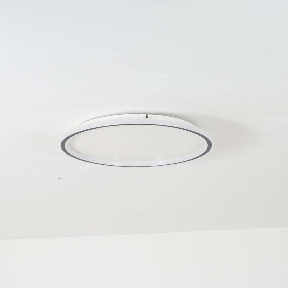 Quasso Modern Round LED Flush Mount Ceiling Light