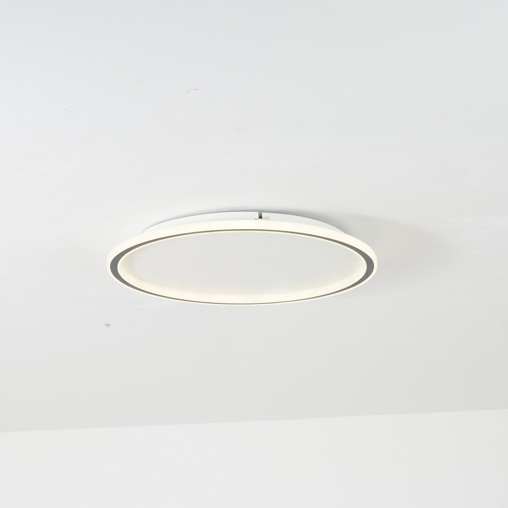 Quasso Modern Round LED Flush Mount Ceiling Light