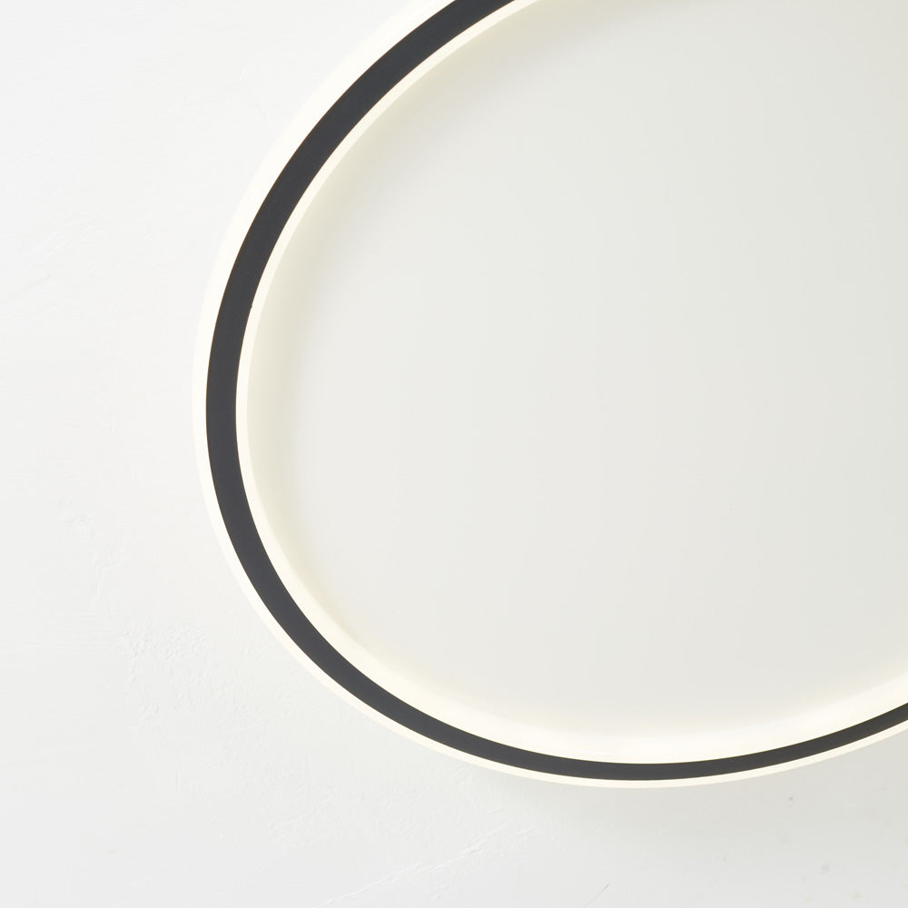 Quasso Modern Round LED Flush Mount Ceiling Light