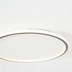 Quasso Modern Round LED Flush Mount Ceiling Light