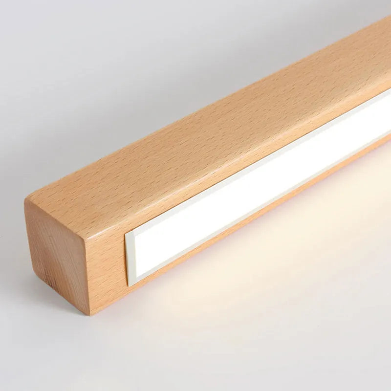 Arisha Slim Linear Wooden Ceiling Light