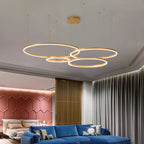 Remi Tri-Circle Linear Pendant Light