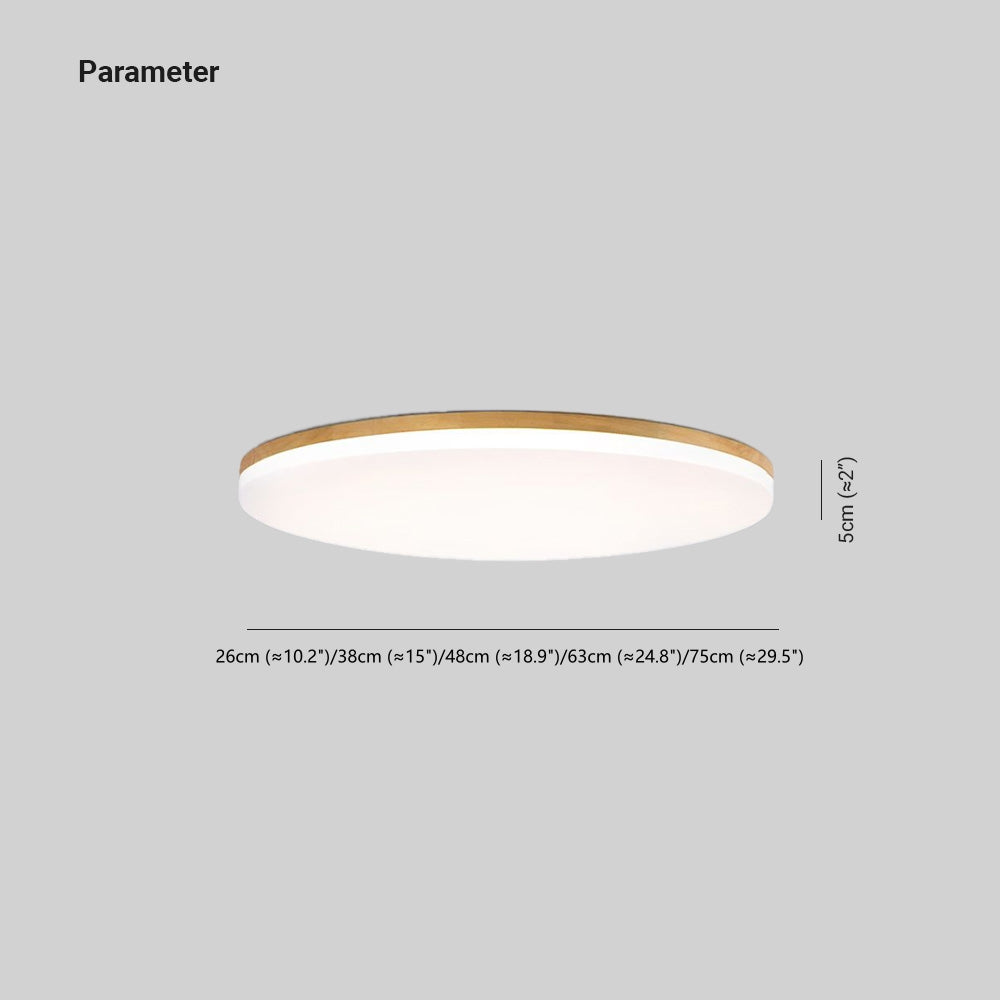 Eilo Wooden Ceiling Light