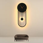 Arisha Nordic Wall Clock Lamp