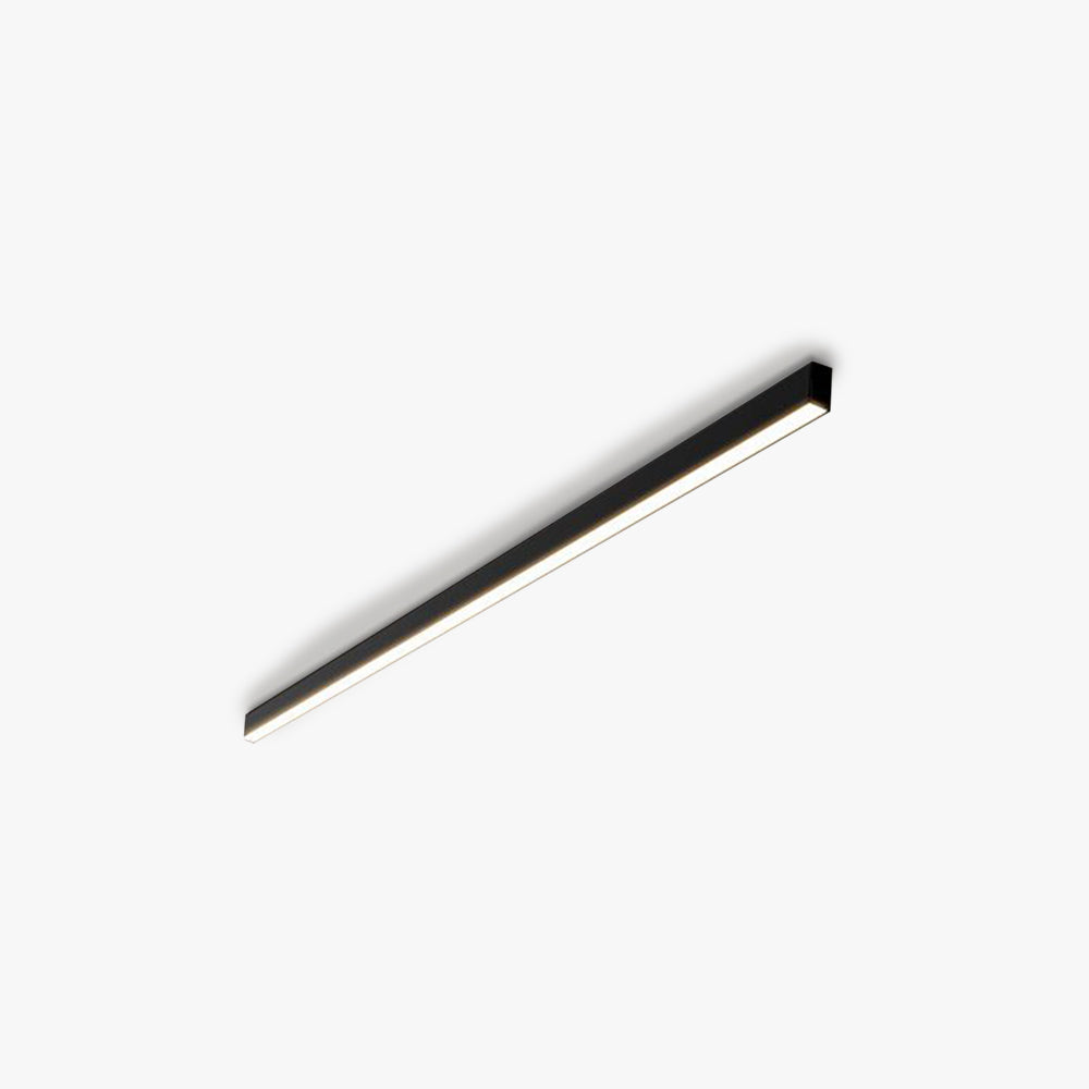 Solin Linear Black Ceiling and Wall Light