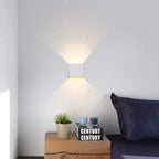 Nexu Modern Adjustable Square LED Outdoor Wall Lamp