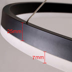 Remi Tri-Circle Linear Pendant Light