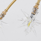 Arisha Art Deco Starry Flush-Mount Ceiling Light
