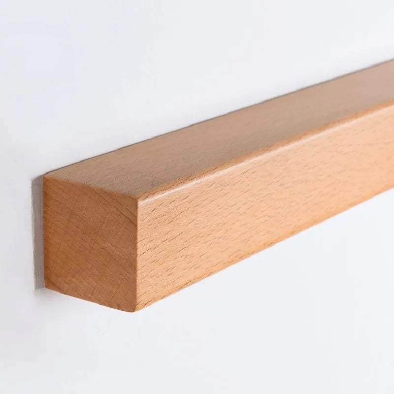 Muto Linear Vanity Wall Lamp with Wooden Front
