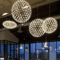 Ariba Art Deco Firework Orbit Shade Pendant Light