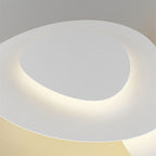 Arisha Modern  Unique Shape LED White Flush Mount Ceiling Light Bedroom