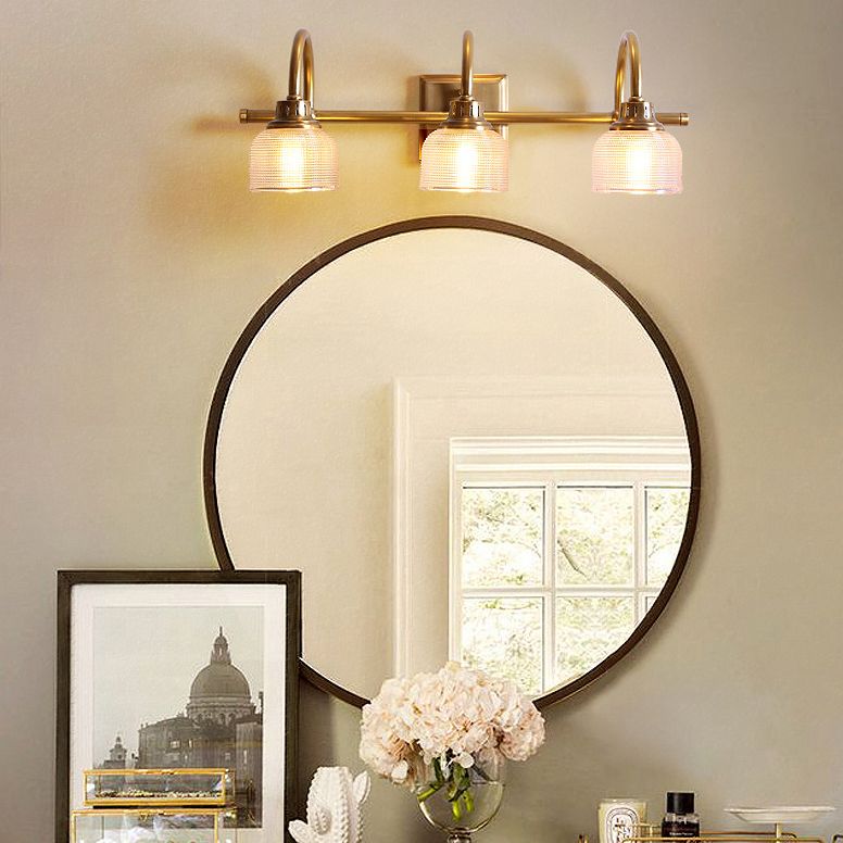 Arisha Prismatic Glass Vanity Wall Light