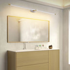 Ivox Minimalist Linear Wall Lamp – Gold & Black Finish