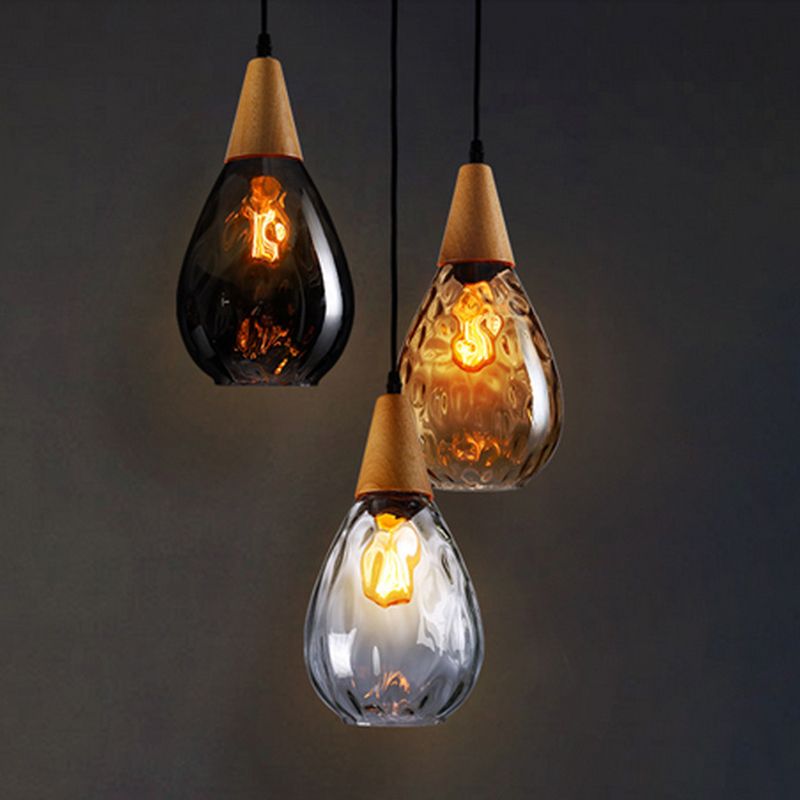 Modern Teardrop Pendant Light Fixture
