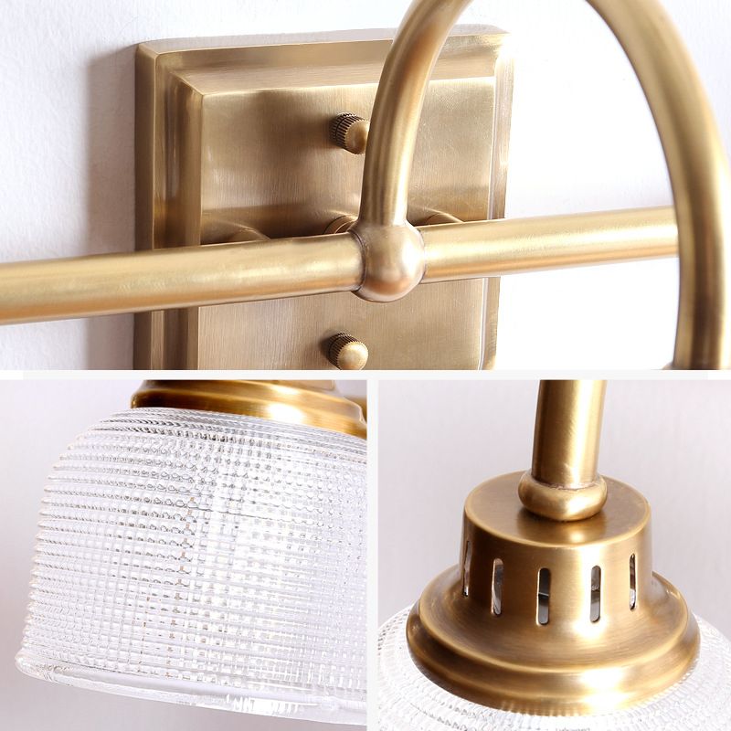 Arisha Prismatic Glass Vanity Wall Light