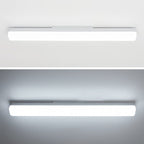 Arisha Modern Rectangular Wall Lamp, White