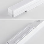 Arisha Modern Rectangular Wall Lamp, White
