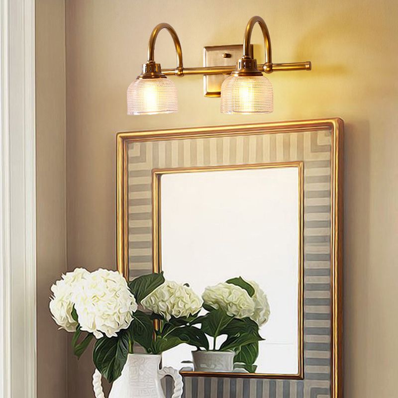 Arisha Prismatic Glass Vanity Wall Light