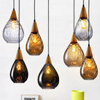 Modern Teardrop Pendant Light Fixture