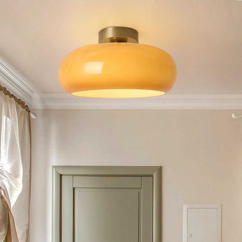 Charlotte Glass Flush-Mount Ceiling Light