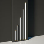 Arisha Modern Gold Mirror Front Vanity Wall Lamp, Metal/