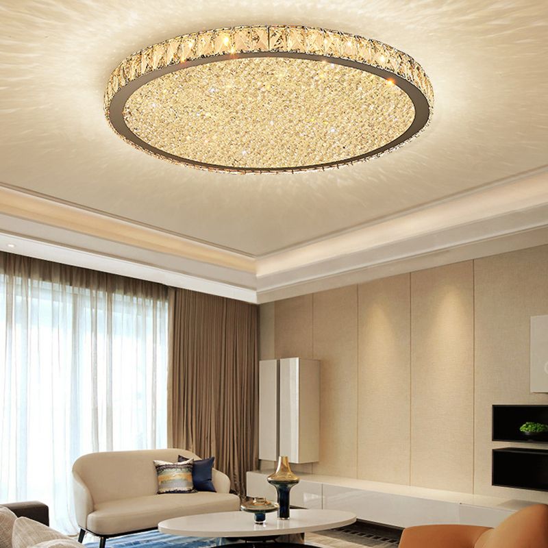 Eliza Luxury Crystal Ceiling Light Fixture