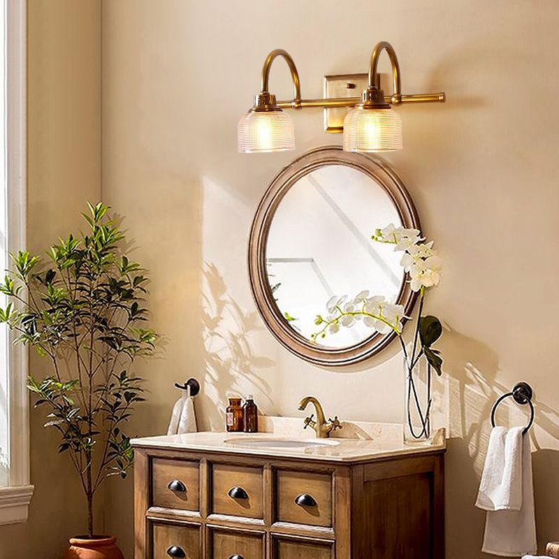 Arisha Prismatic Glass Vanity Wall Light