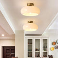 Charlotte Glass Flush-Mount Ceiling Light