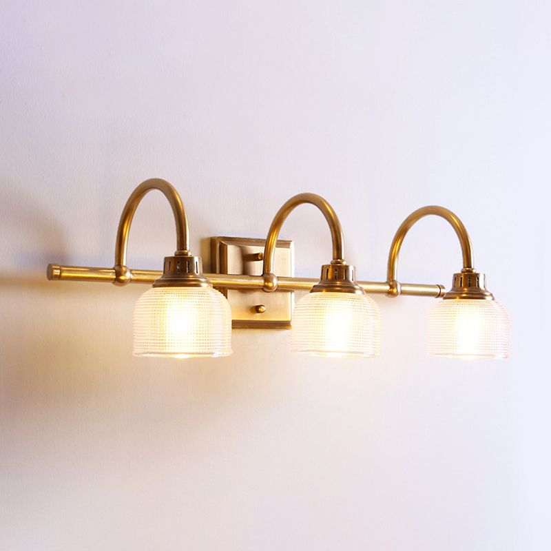 Arisha Prismatic Glass Vanity Wall Light