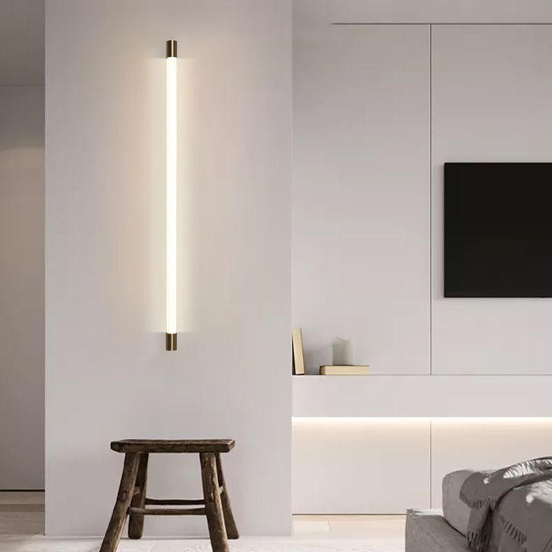 Arisha Modern Gold Mirror Front Vanity Wall Lamp, Metal/