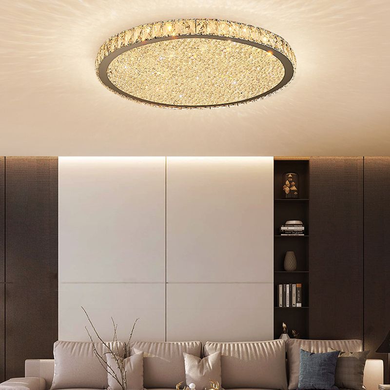 Eliza Luxury Crystal Ceiling Light Fixture