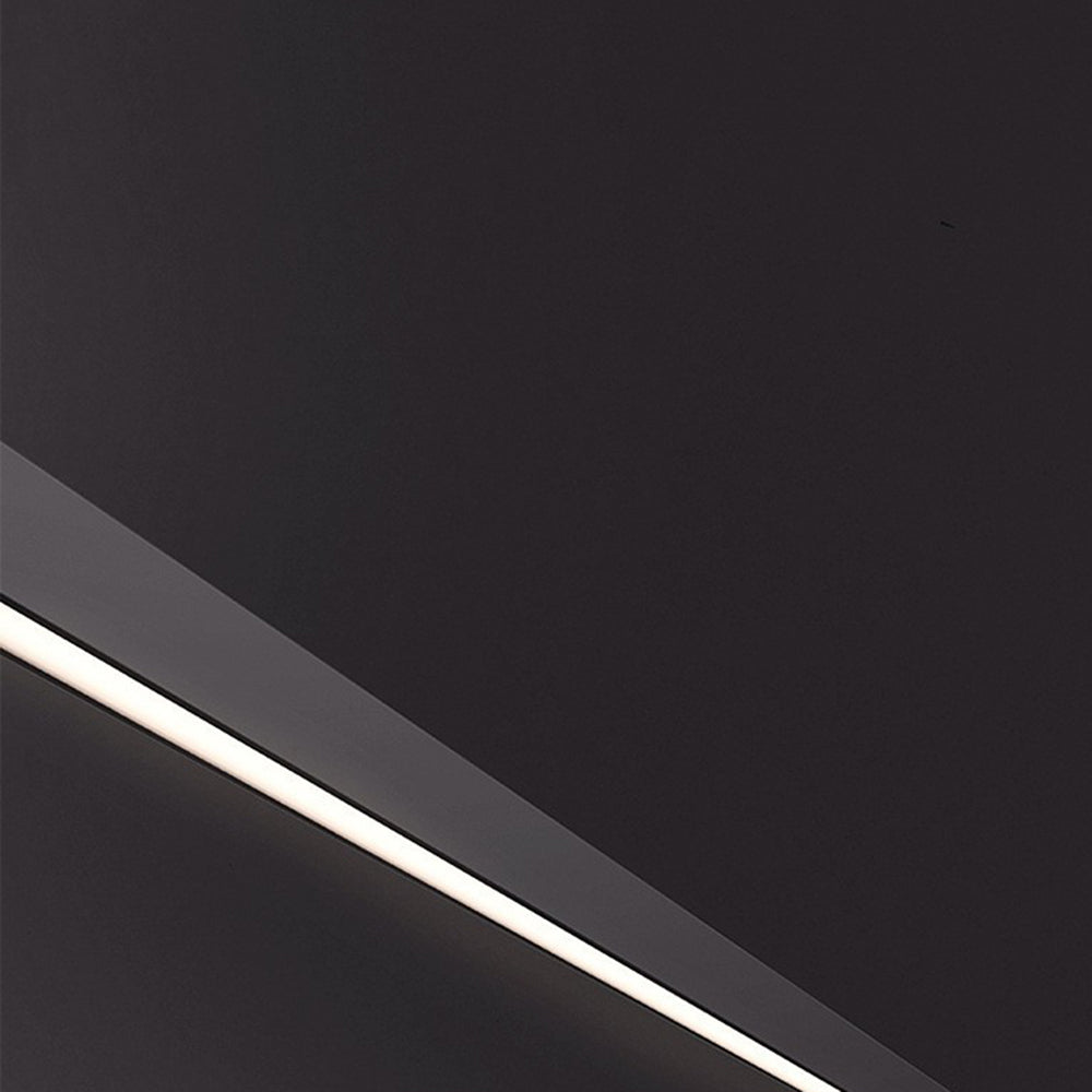 Liora Slim Linear LED Wall Lamp in Black