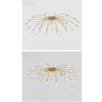 Arisha Art Deco Starry Flush-Mount Ceiling Light