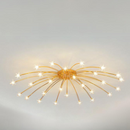 Arisha Art Deco Starry Flush-Mount Ceiling Light