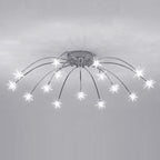 Arisha Art Deco Starry Flush-Mount Ceiling Light