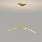 Floa Minimalist Linear Metal Pendant Light with Remote Control
