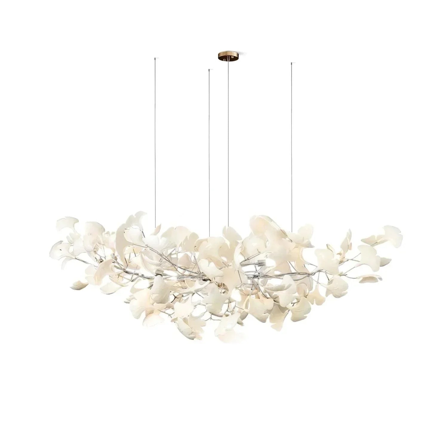 Metr Luxury U-Shaped Ceramic Chandelier for Living Room
