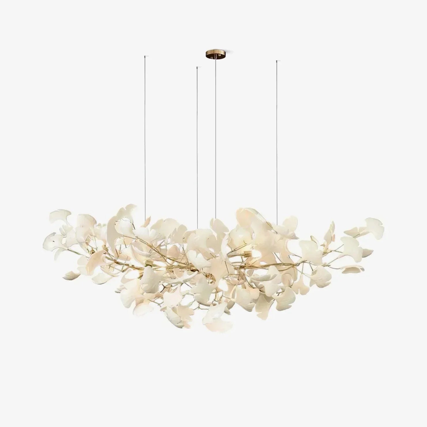 Metr Luxury U-Shaped Ceramic Chandelier for Living Room