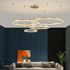 Remi Tri-Circle Linear Pendant Light
