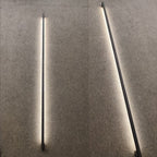 Liora Slim Linear LED Wall Lamp in Black