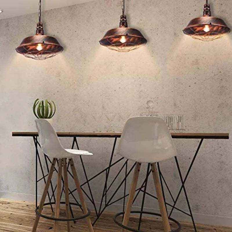 Epoch Rustic Industrial Pendant Light Shade - Black