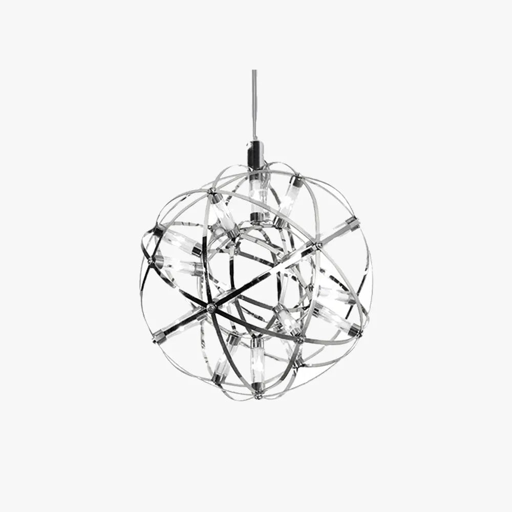 Ariba Art Deco Firework Orbit Shade Pendant Light
